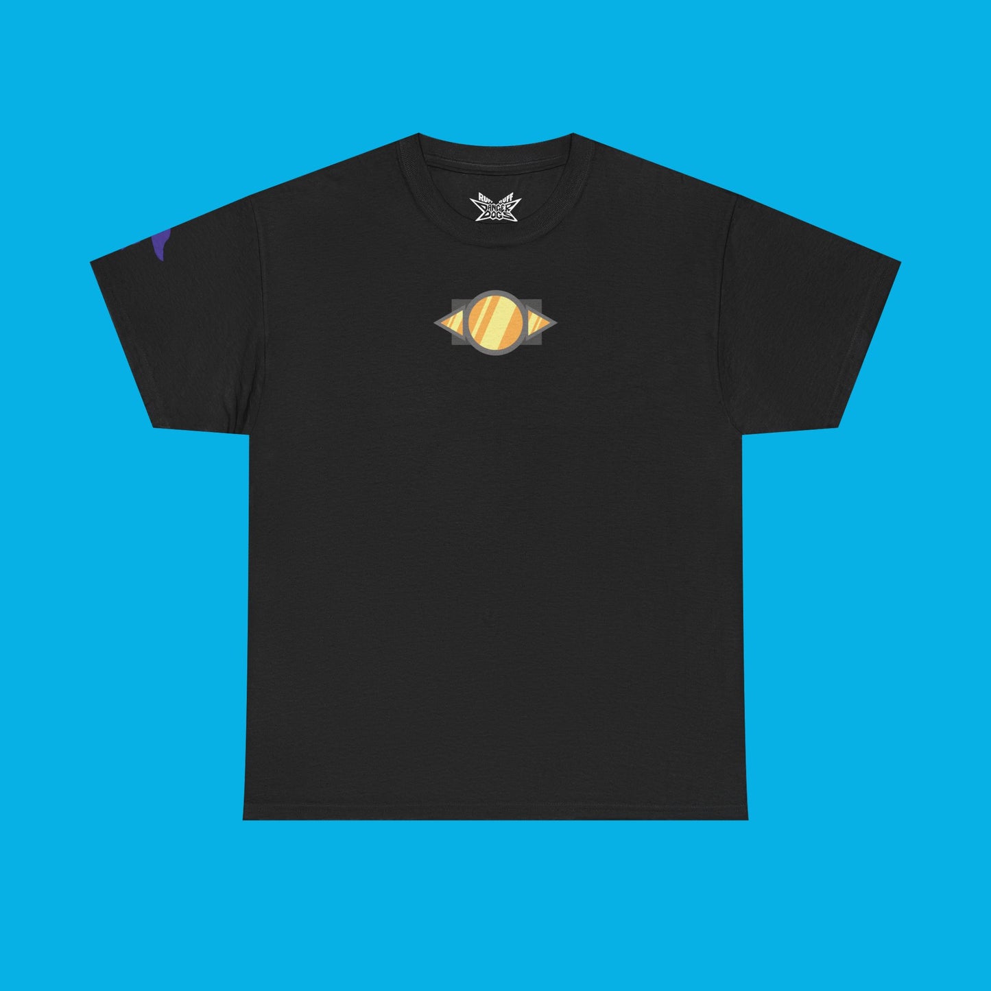 Ruff Ruff Black's Collar Unisex Heavy Cotton T-shirt