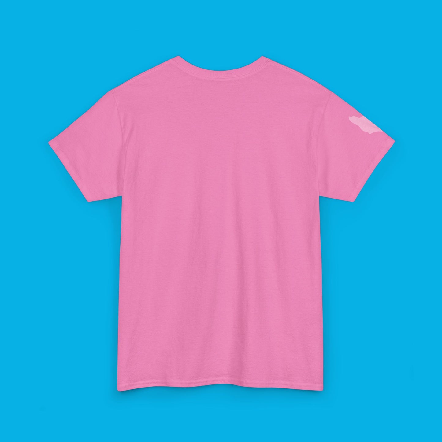 Ruff Ruff Pink's Collar Unisex Heavy Cotton Tee