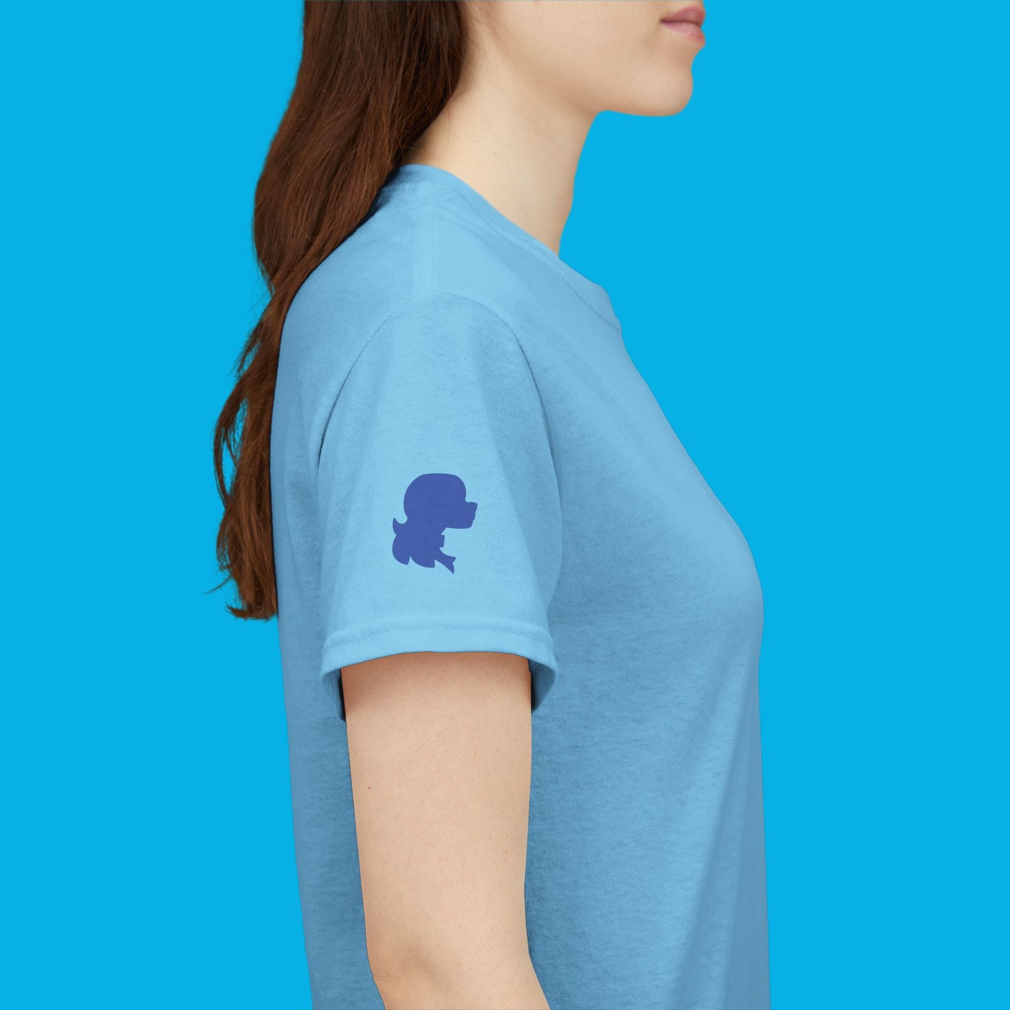 Ruff Ruff Blue's Collar Unisex Heavy Cotton Tee