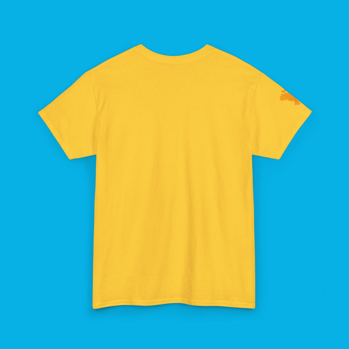 Ruff Ruff Yellow's Collar Unisex Heavy Cotton Tee