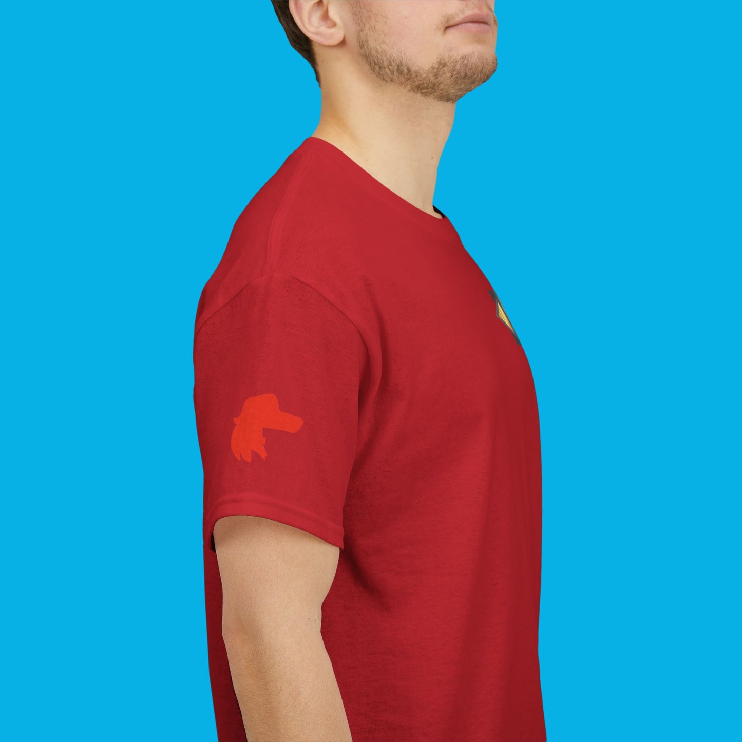 Ruff Ruff Red's Collar Unisex Heavy Cotton Tee