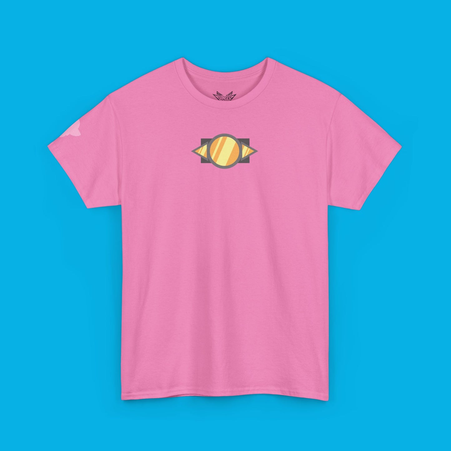 Ruff Ruff Pink's Collar Unisex Heavy Cotton Tee