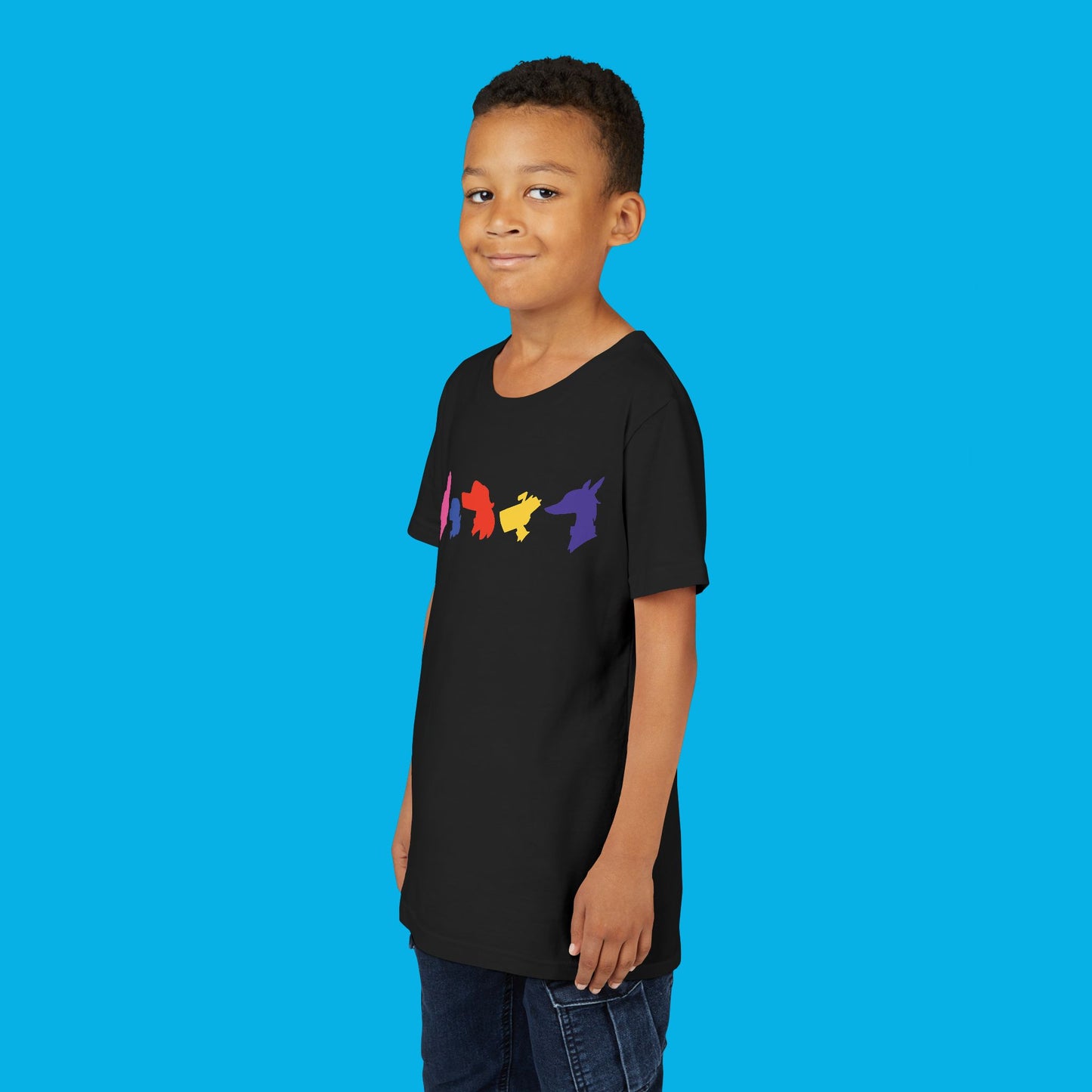 Youth Ruff Ruff Danger Dogs Short Sleeve Tee