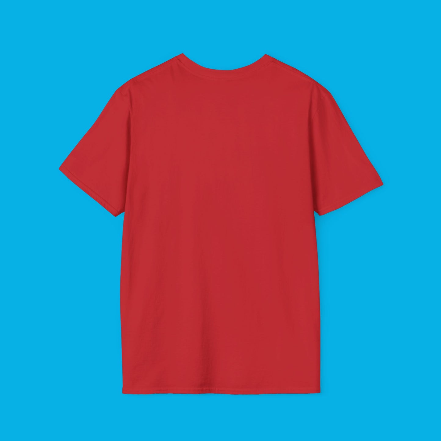 Ruff Ruff Red Unisex Softstyle T-Shirt