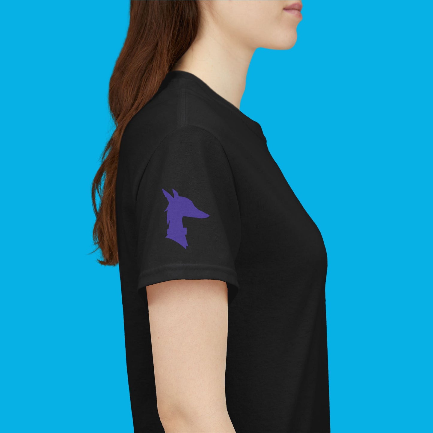 Ruff Ruff Black's Collar Unisex Heavy Cotton T-shirt