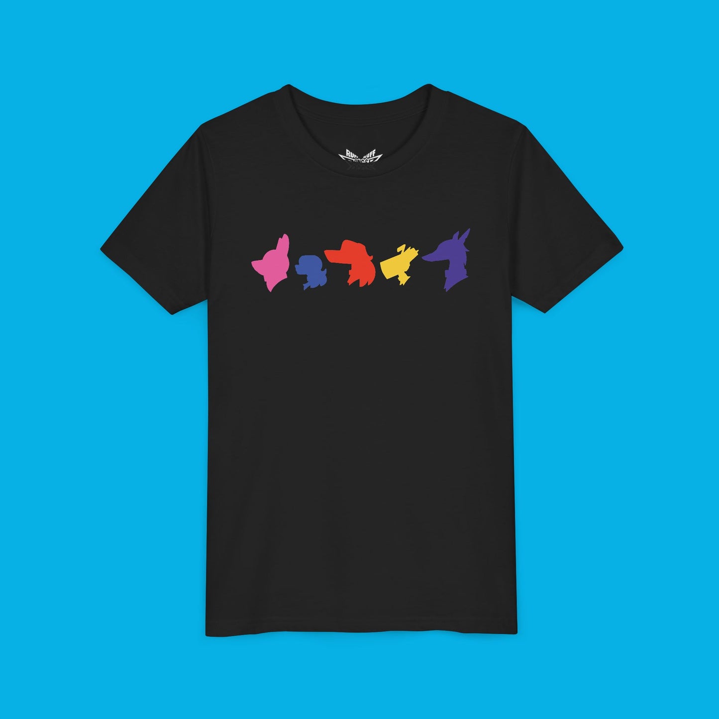 Youth Ruff Ruff Danger Dogs Short Sleeve Tee