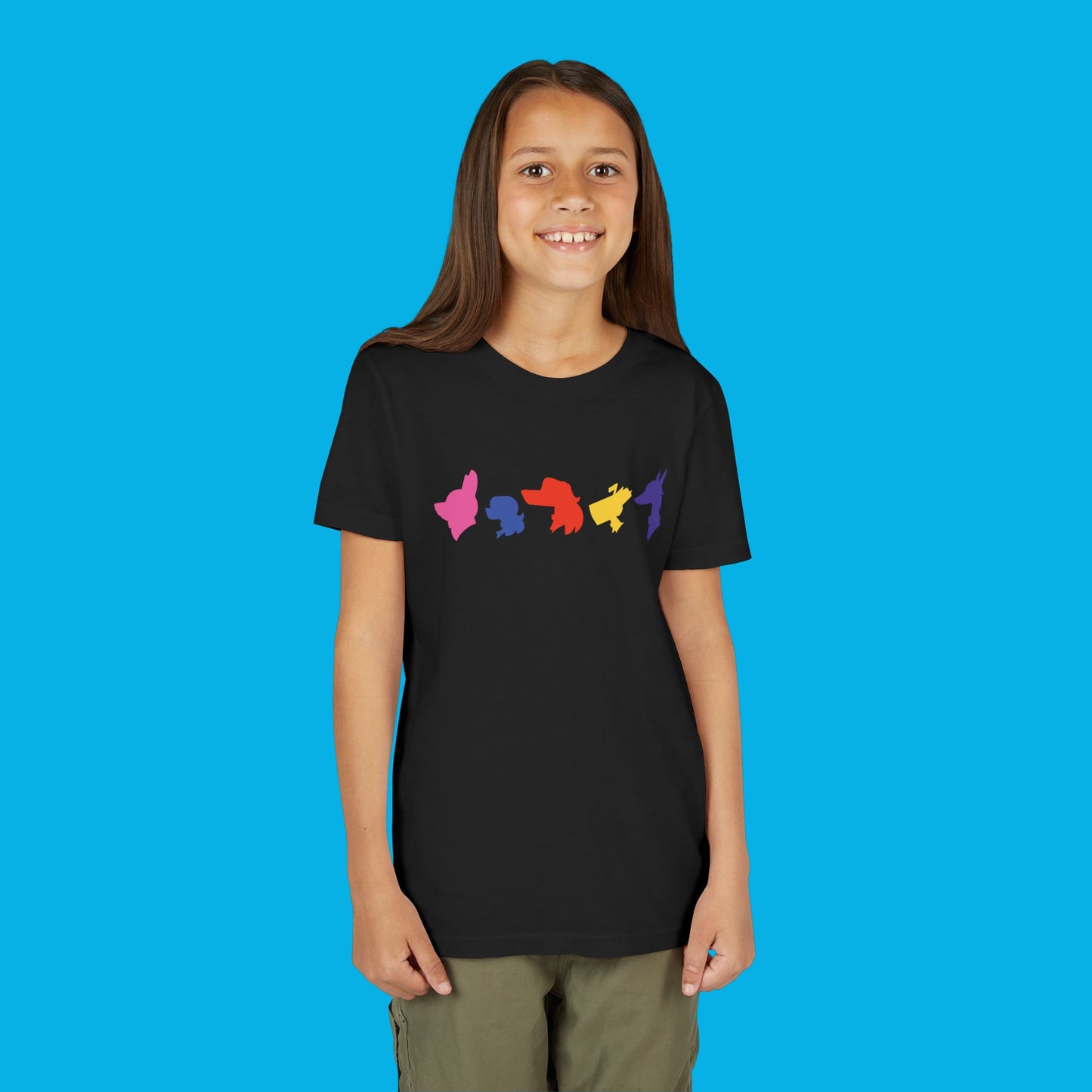 Youth Ruff Ruff Danger Dogs Short Sleeve Tee