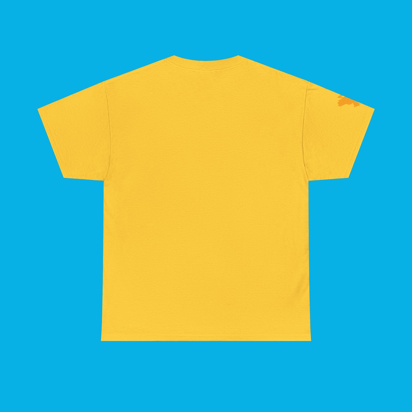 Ruff Ruff Yellow's Collar Unisex Heavy Cotton Tee