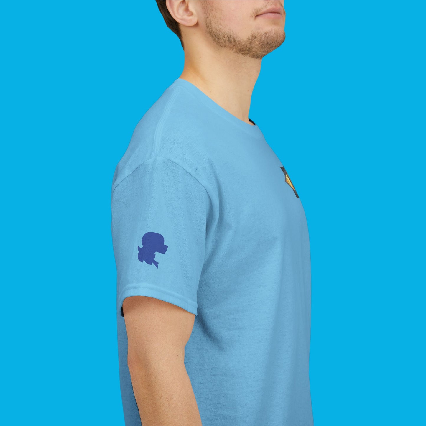 Ruff Ruff Blue's Collar Unisex Heavy Cotton Tee