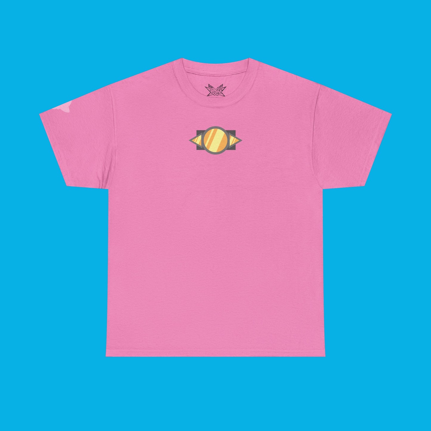 Ruff Ruff Pink's Collar Unisex Heavy Cotton Tee