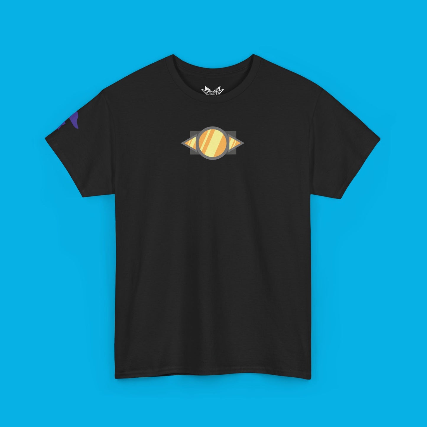 Ruff Ruff Black's Collar Unisex Heavy Cotton T-shirt