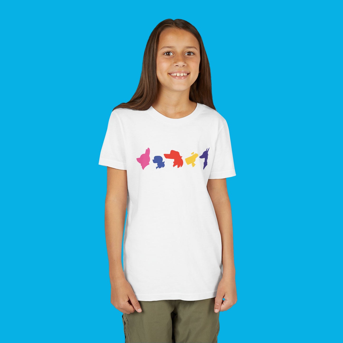 Youth Ruff Ruff Danger Dogs Short Sleeve Tee