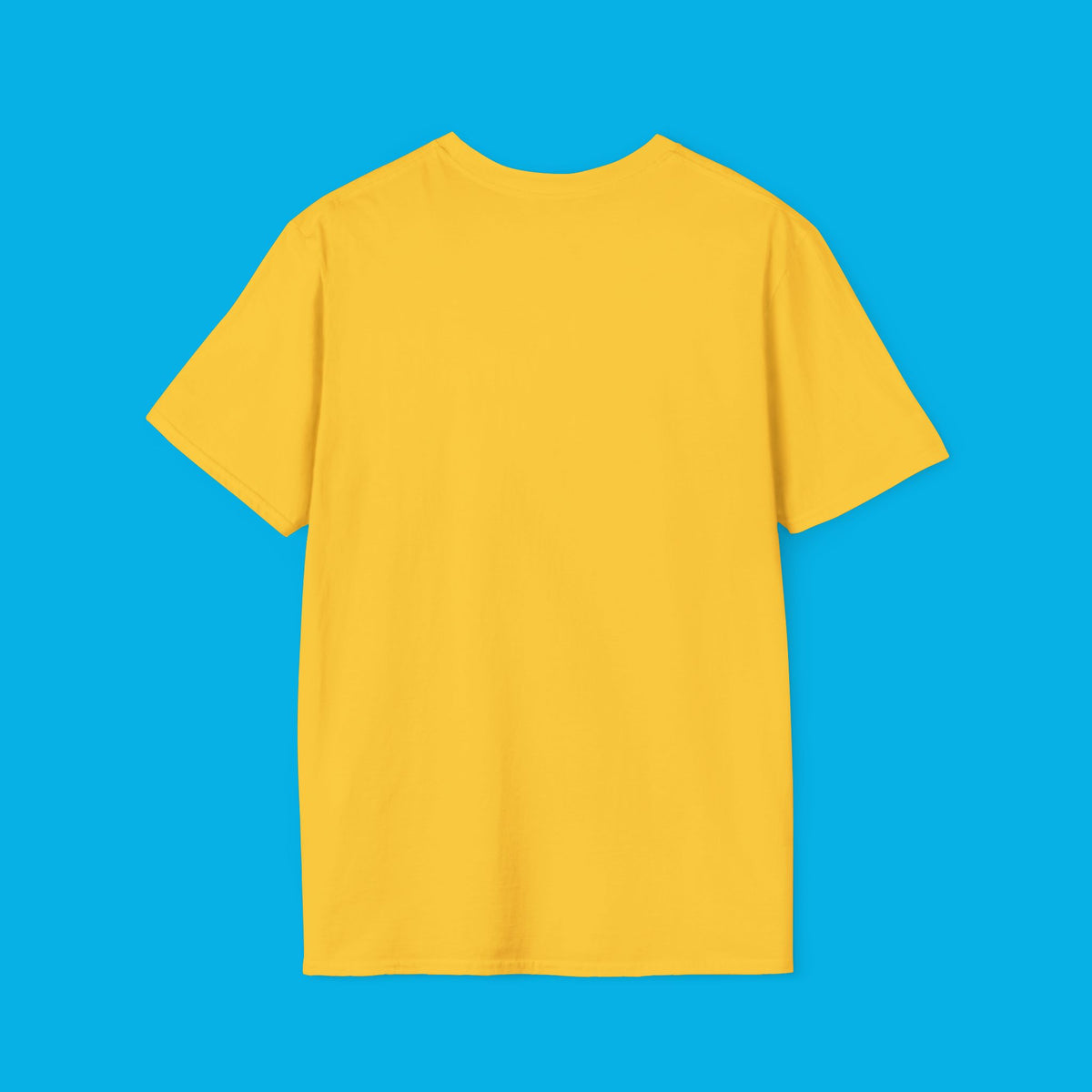 Ruff Ruff Yellow Ruff Ruff Yellow Unisex Softstyle T-Shirt – Apartment D Shop