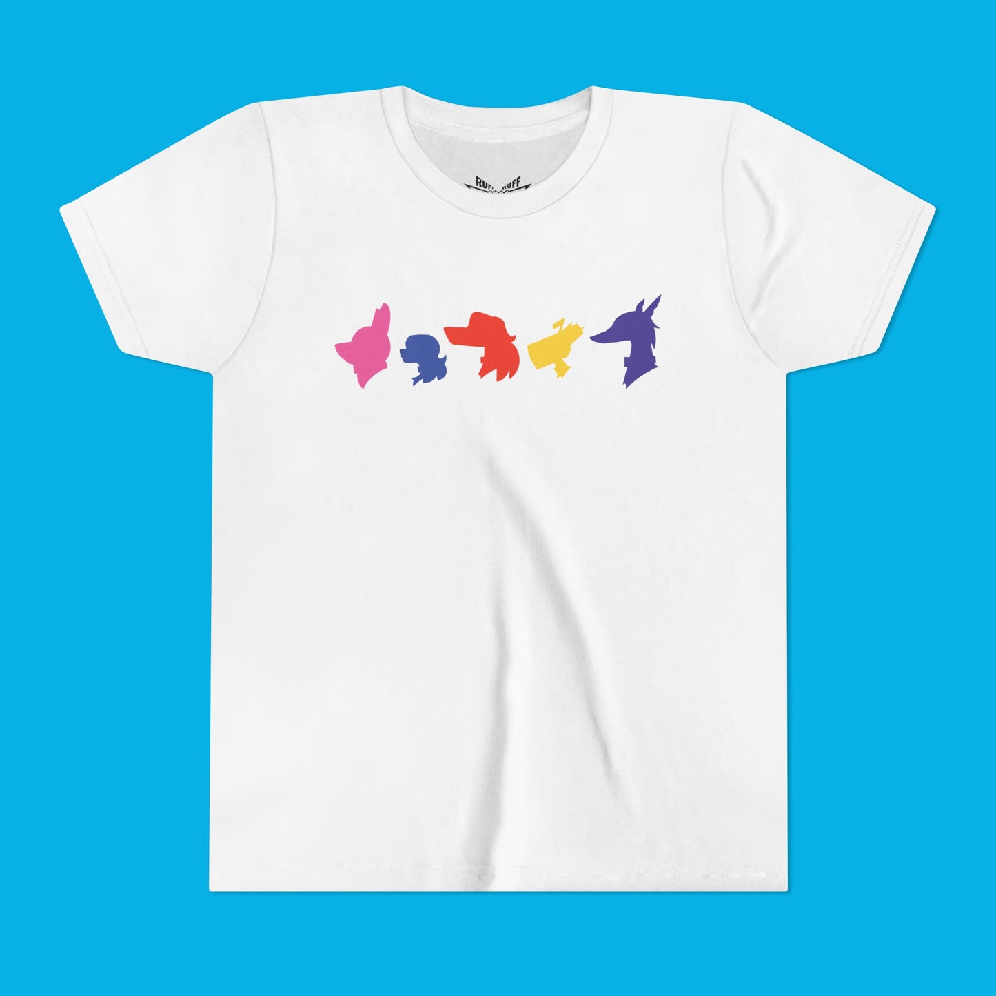 Youth Ruff Ruff Danger Dogs Short Sleeve Tee