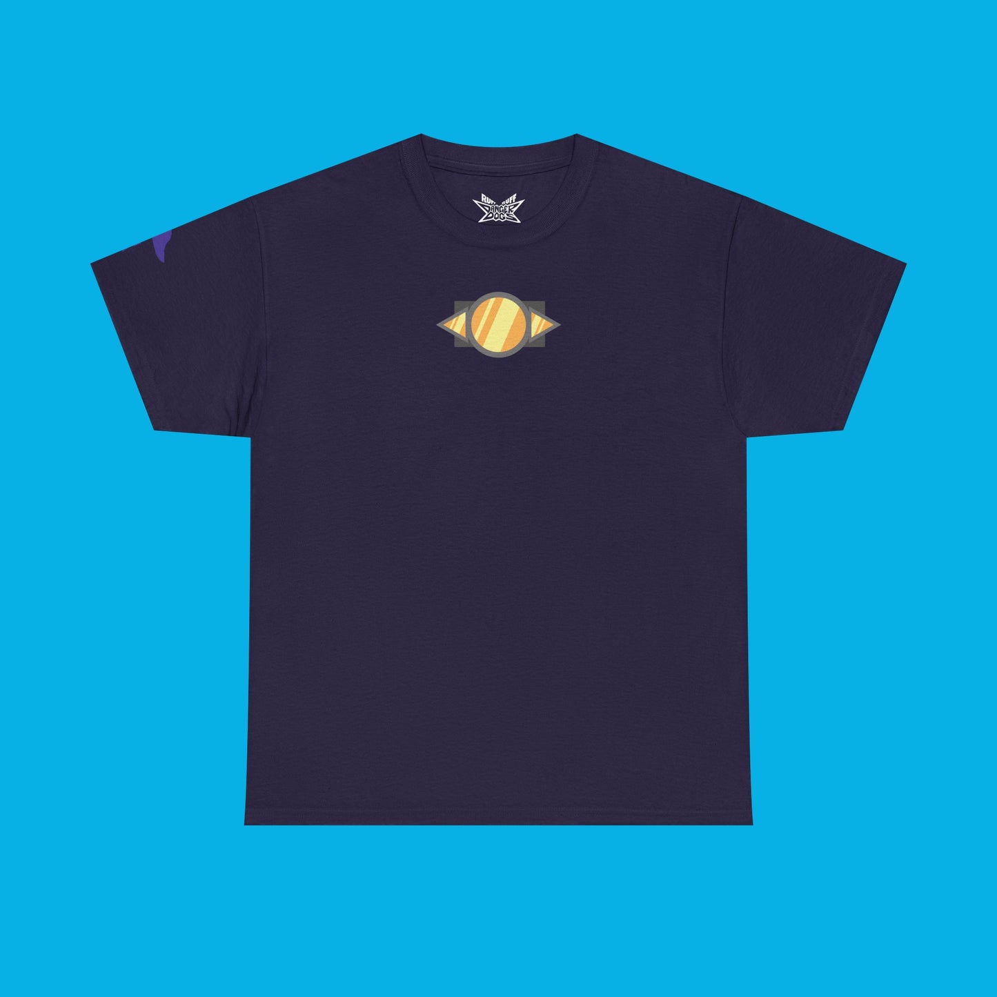 Ruff Ruff Black's Collar Unisex Heavy Cotton T-shirt