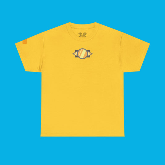 Ruff Ruff Yellow's Collar Unisex Heavy Cotton Tee
