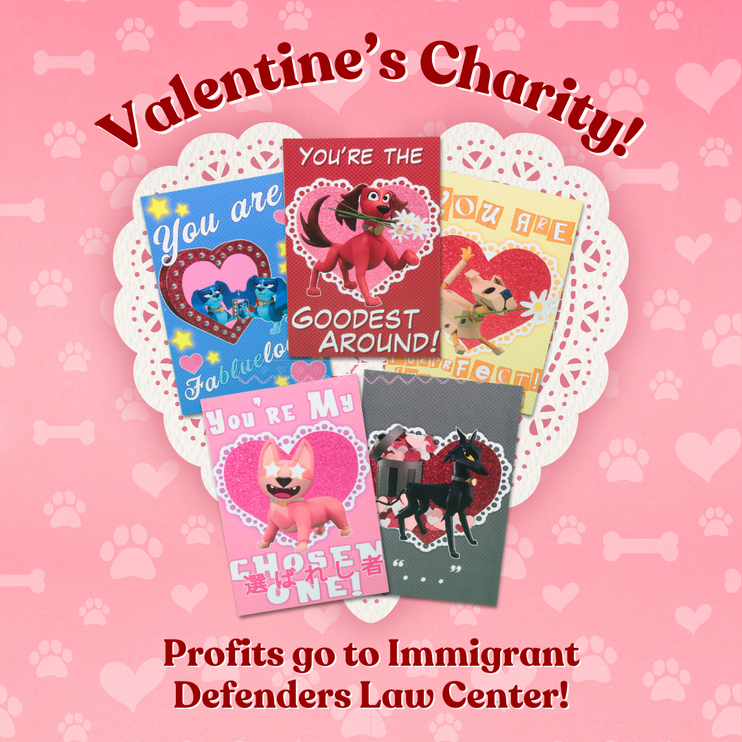 Ruff Ruff Danger Dogs Valentine's Card Bundle